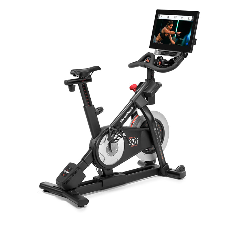 Commercial S22i Studio Cycle Bicycle NordicTrack Top Fitness